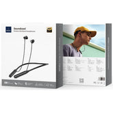 Wiwu Gb01 Flex Wireless Earphones, Bluetooth 4.2, Hifi Clear Voice, Long Life Battery, Up To 30 Hours Music Time Black - CompuMe